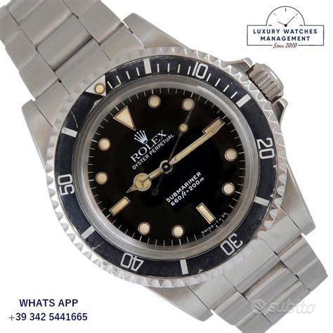 subito it rolex submariner|rolex subacqueo.